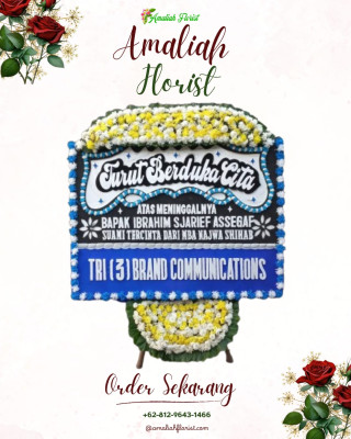 Papan Bunga Duka di Payakumbuh Barat